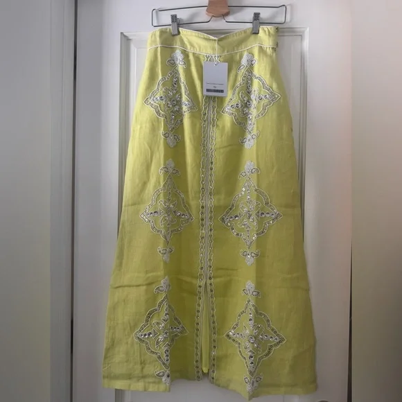 Limoncello Beaded Clara Skirt - Picture 5 of 6